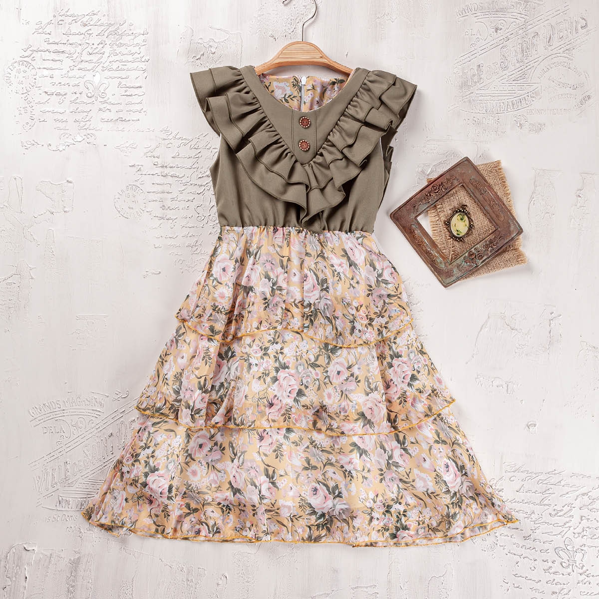 5-8 YAŞ YAZLIK KIZ ÇOCUK ELBİSE