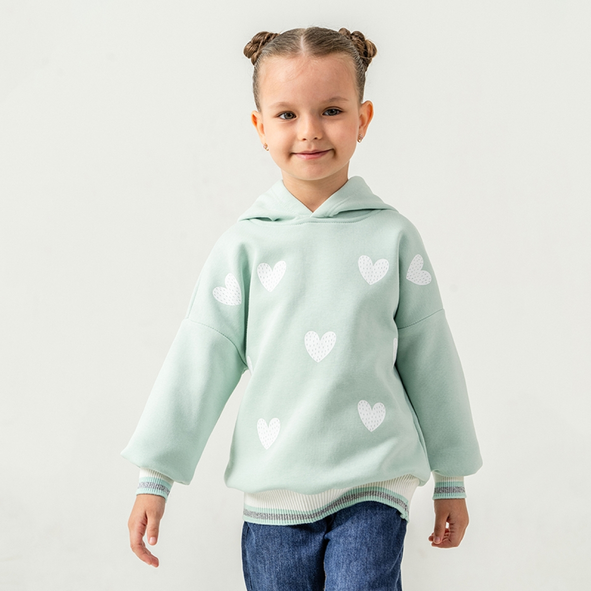 5-8 yaş kız sweat 3ip