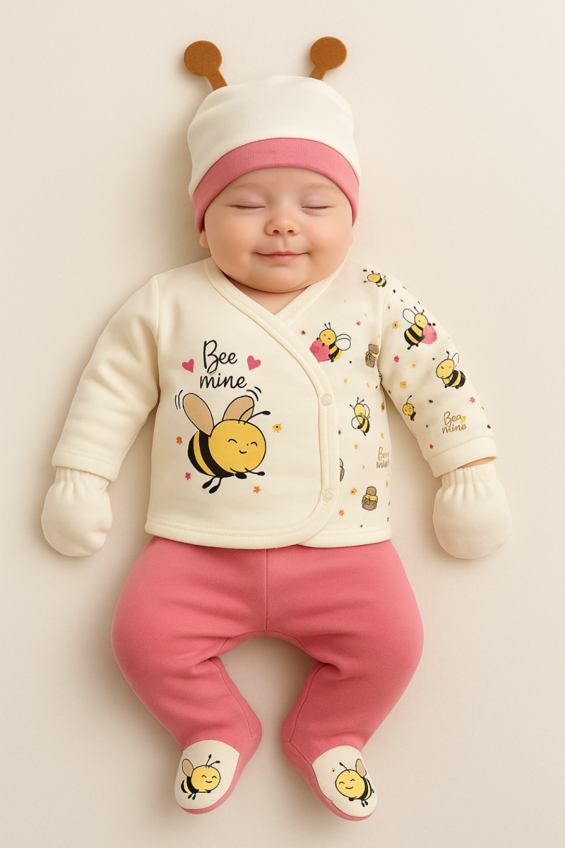 ARI DESEN 5'Lİ YENİDOĞAN ZIBIN SET (0-3 AY)