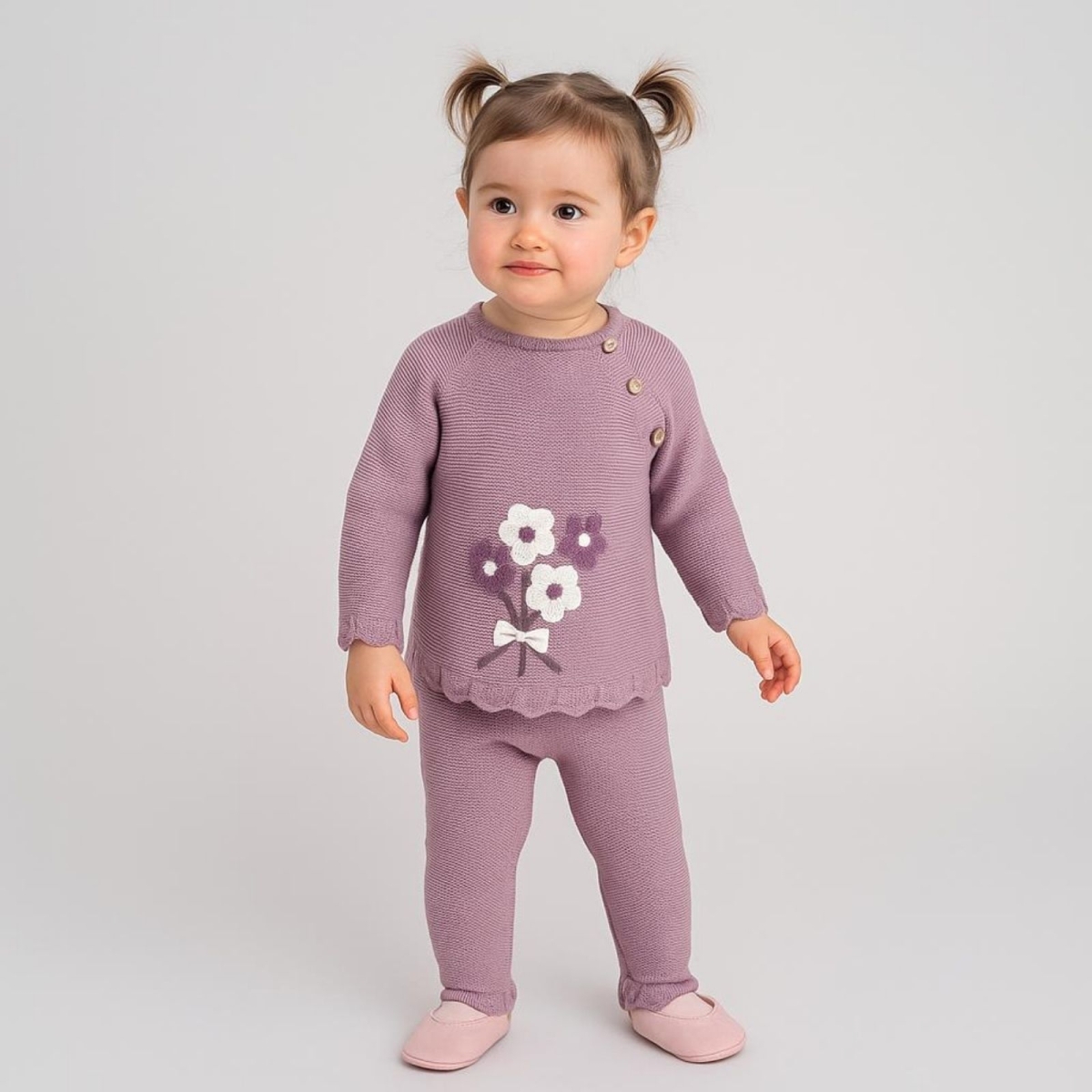 BABY MY 4122-KIZ 3/12 AY TRİKO 2’Lİ TAKIM