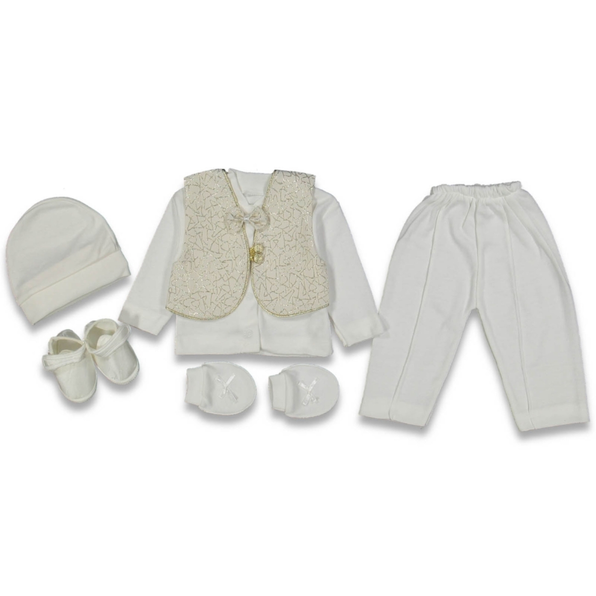 BABYSHAHKİDS 2038-ERKEK 6/6 AY CLASSIC ERKEK MEVLÜT TAKIMI