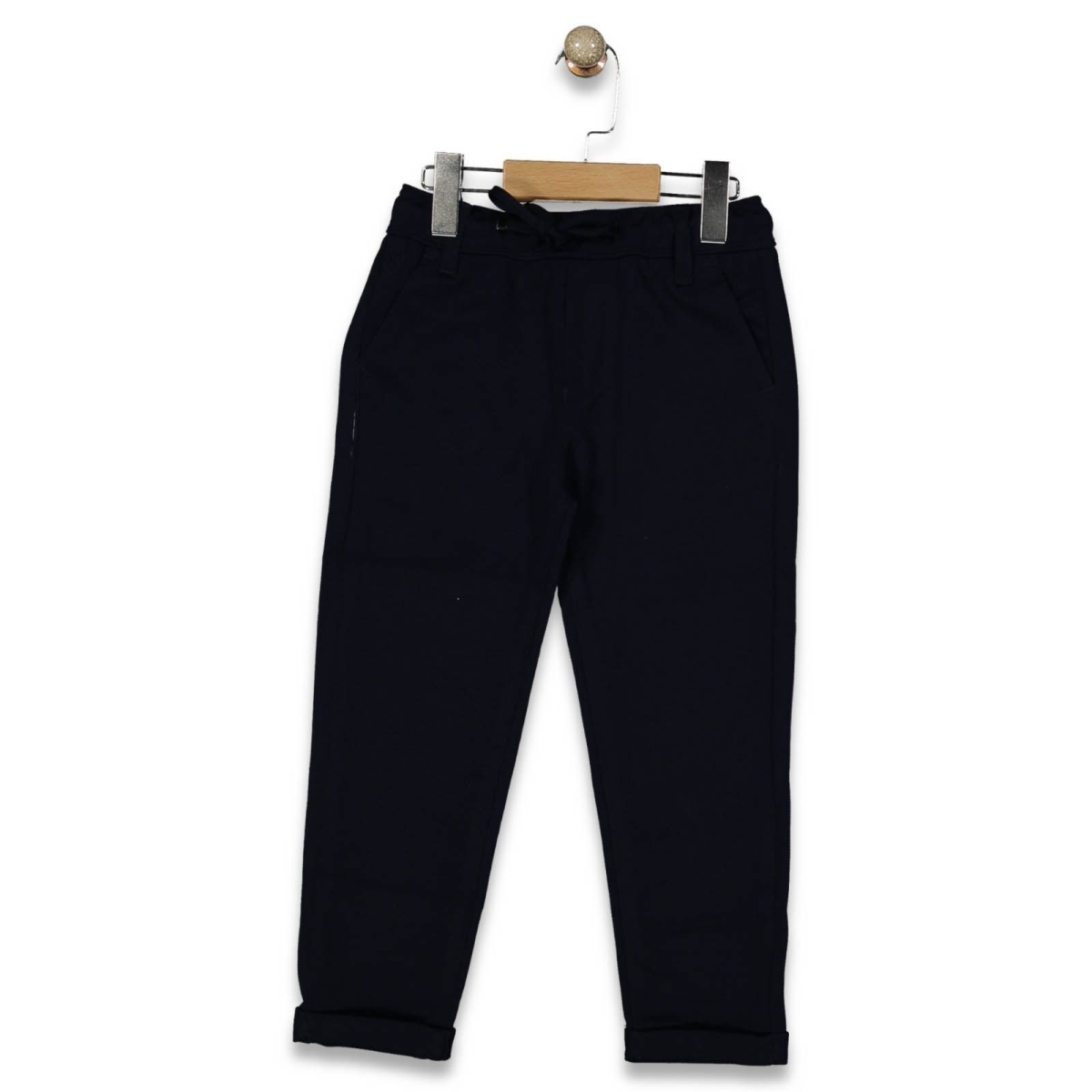 BAYHAS M19979-ERKEK 7/10 YAŞ BELİ İPLİ ÖRME PANTALON