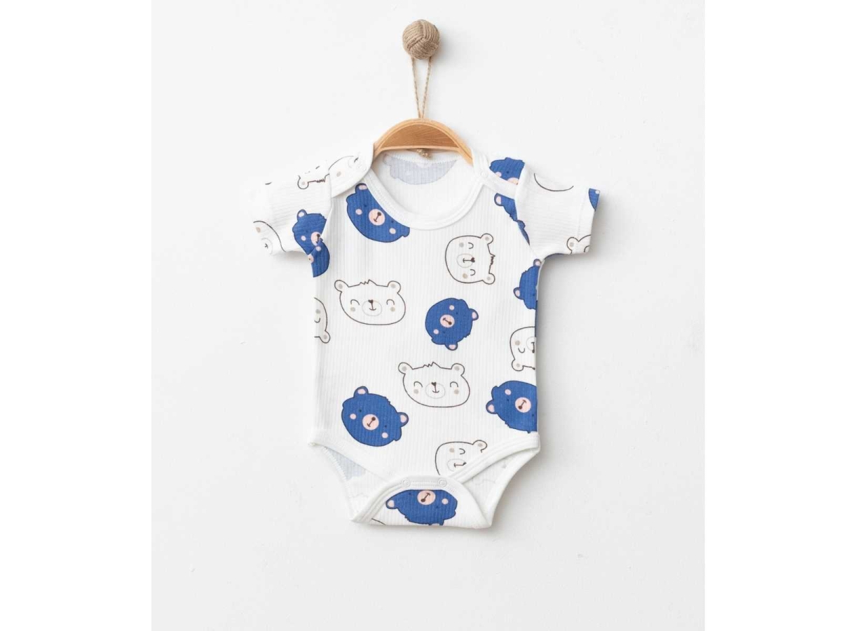 BEBE 1/3 YAŞ BÜYÜK YARIM KOL AYI KAFASI BADİ