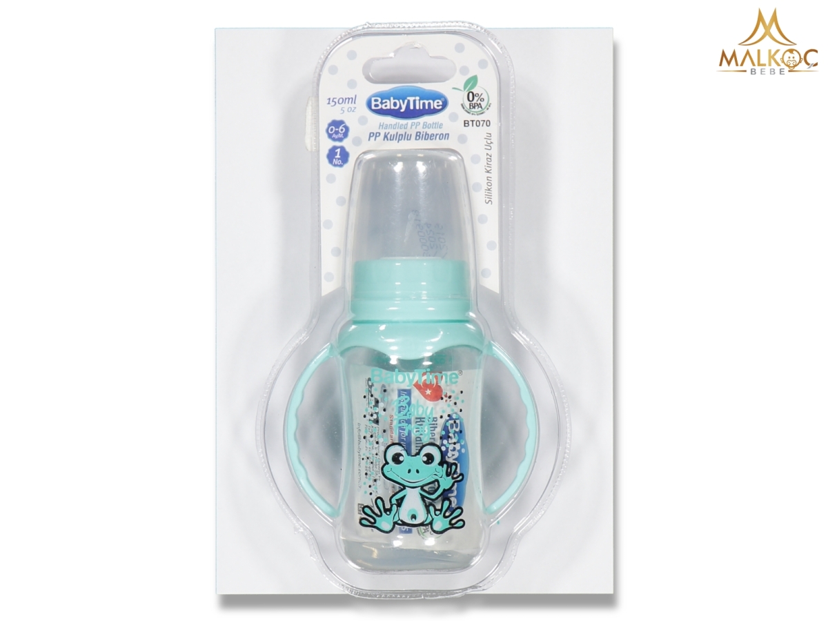 BEBE KULPLU PP BİBERON 150 CC SİLİKON KİRAZ