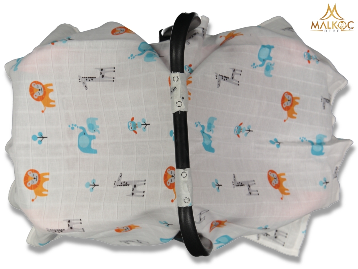 BEBE MUSLİN PUSET ÖRTÜSÜ