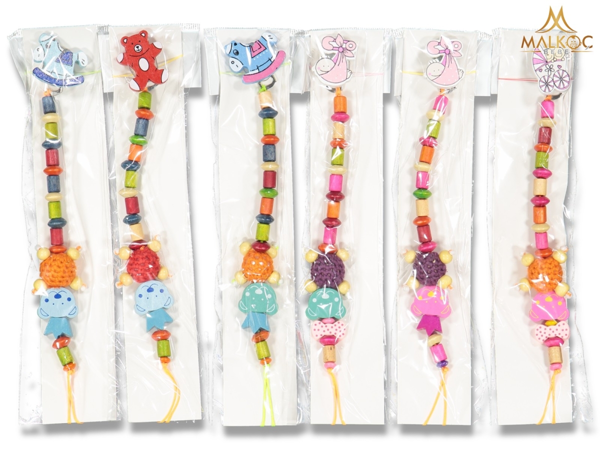 BEBE AMİGURİMİ ÖRGÜLÜ EMZİK TUTUCU