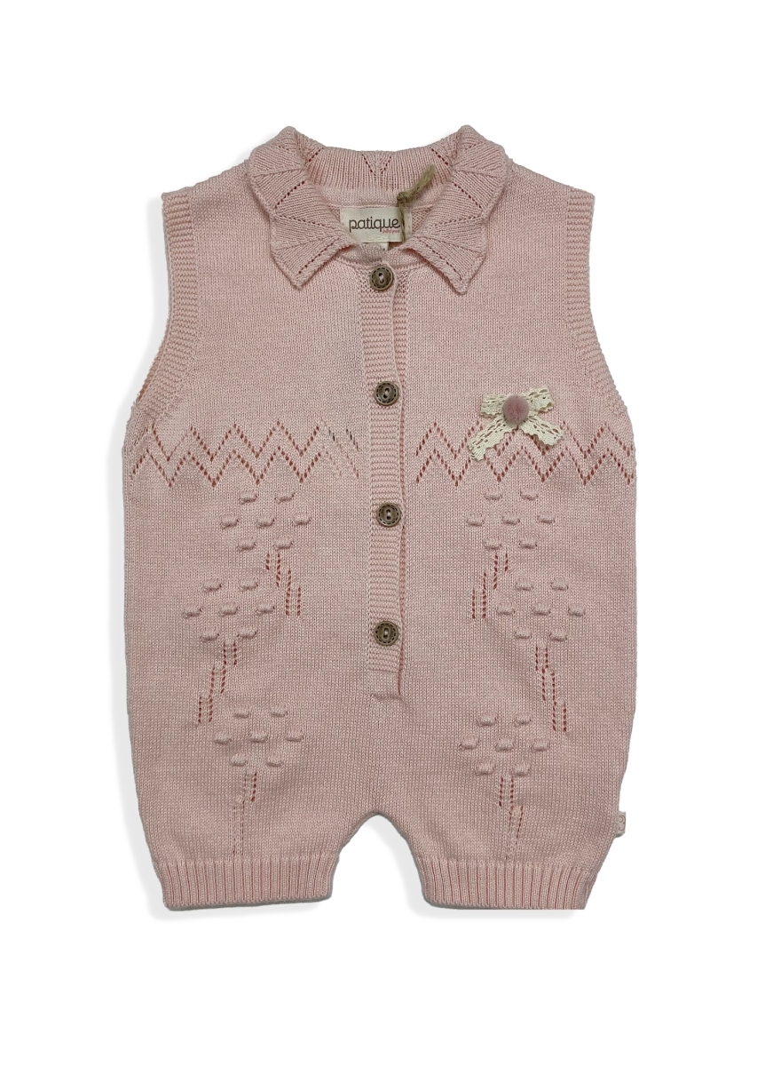 BEBEK ÖRME 100% ORGANİK PAMUK TULUM GOTS SERTİFİKALI 0-12M