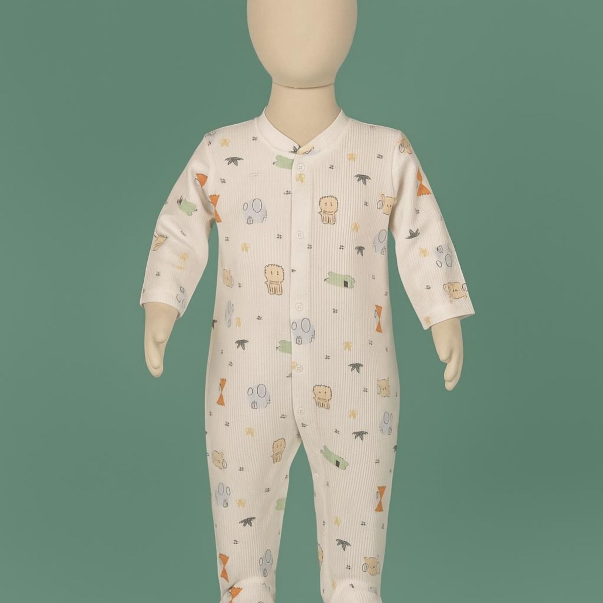 BEBİTOF 70379-UNISEX 1/9 AY SEVİMLİ KİRPİ DESENLİ TULUM