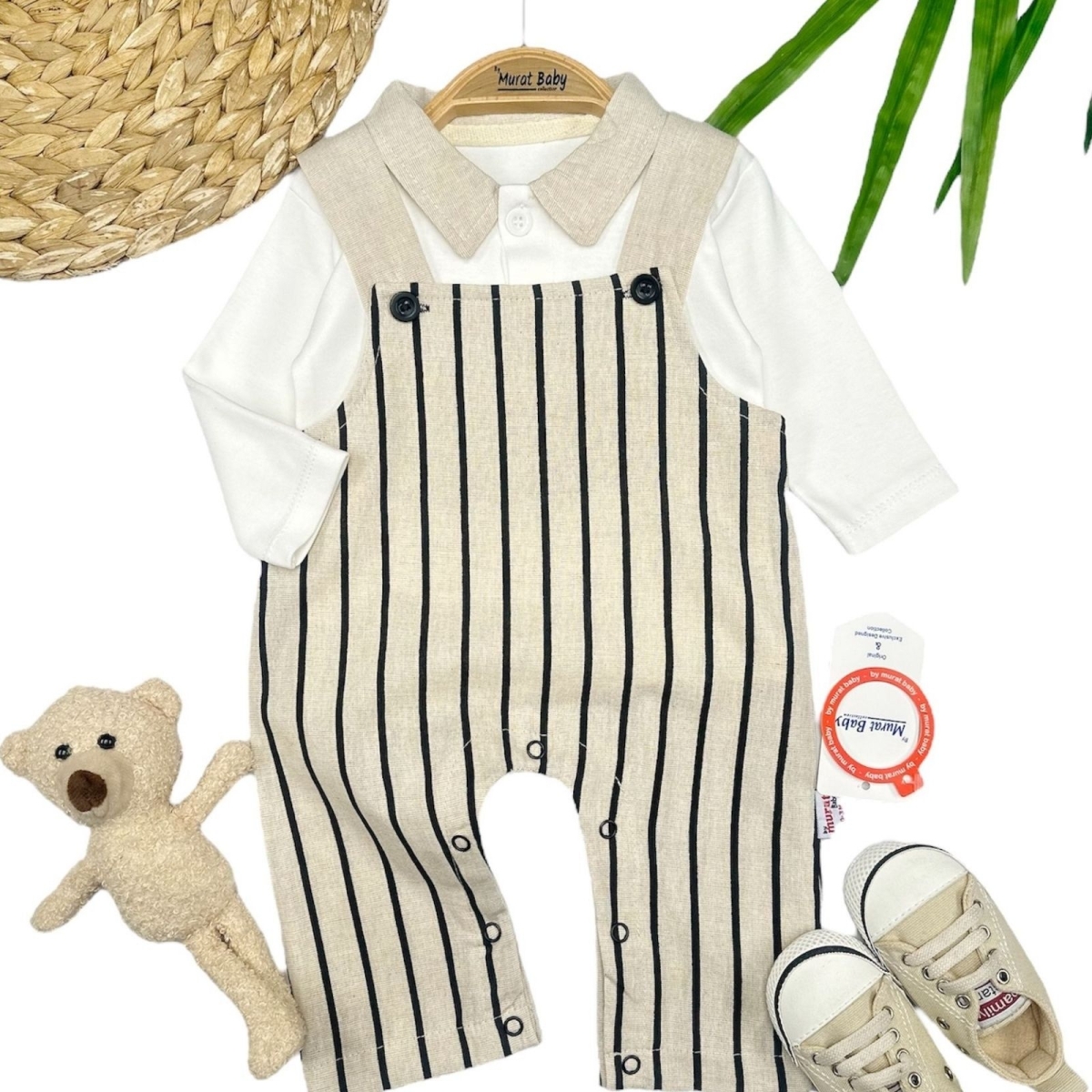 BYMURAT 9731-ERKEK 3/12 AY ÇİZGİLİ ÇITÇITLI SLOPET