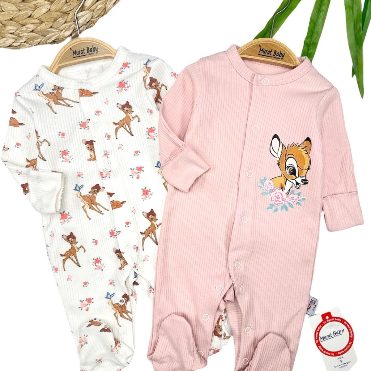 BYMURAT 9812-KIZ 0/6 AY CEYLAN BASKILI 2Lİ TULUM