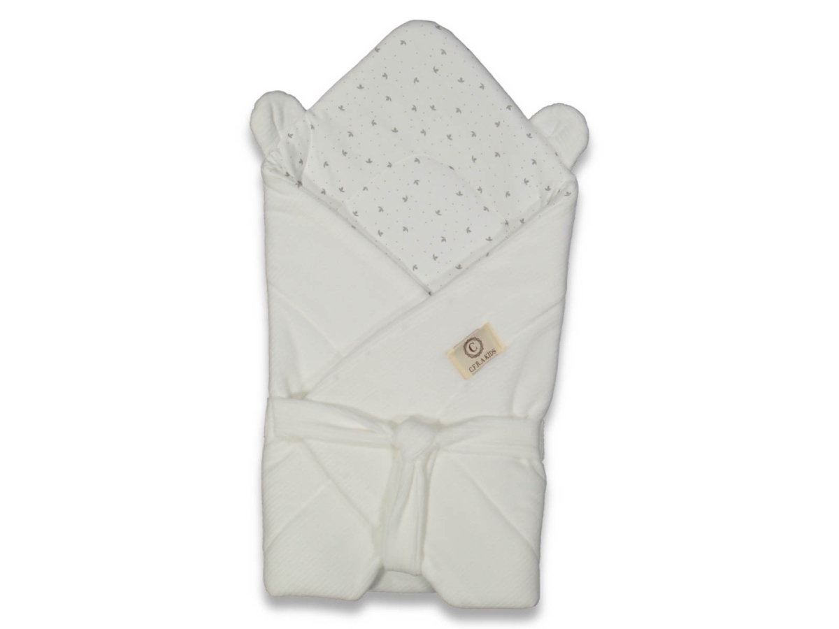 CFRA KİDS  CF008-UNISEX 1/1 AY KADİFE KUNDAK BATTANİYE