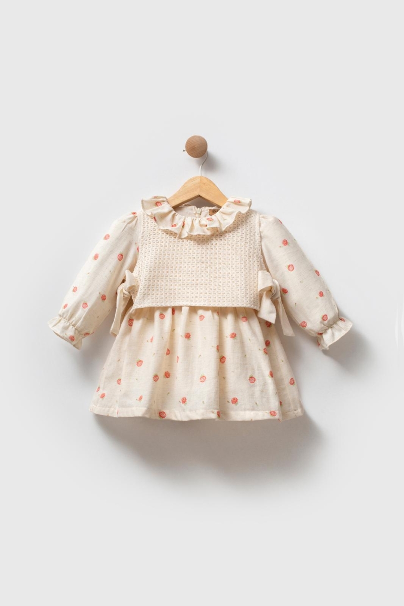 ÇİÇEK BASK. YELEKLİ ELBİSE