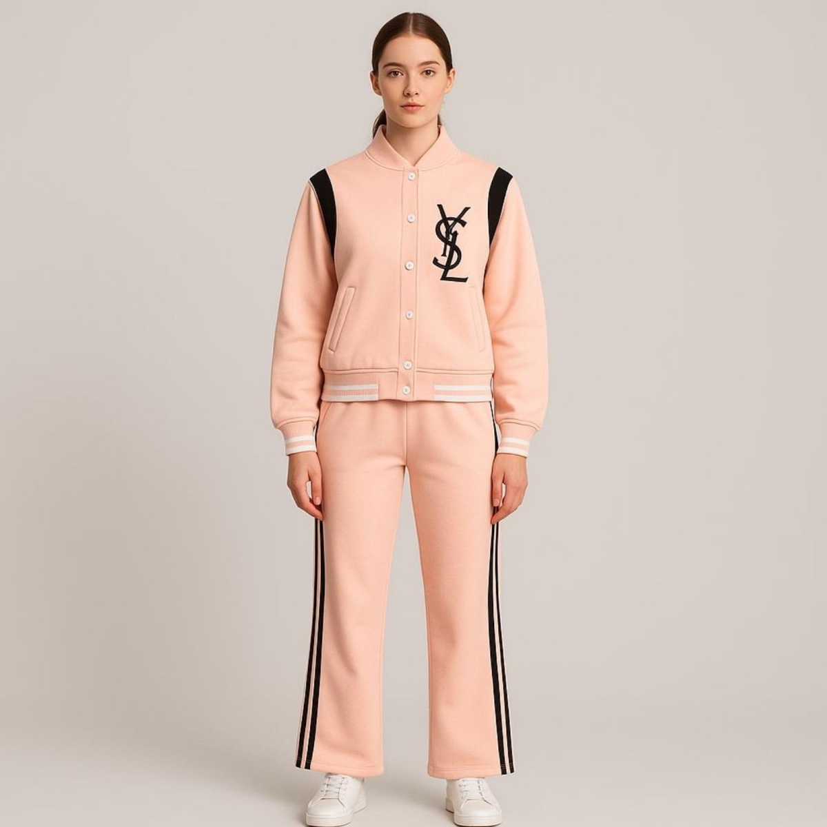 DONİNO USD 40684-KIZ 2/5 YAŞ ÇİZGİLİ RİBANA  TAKIM