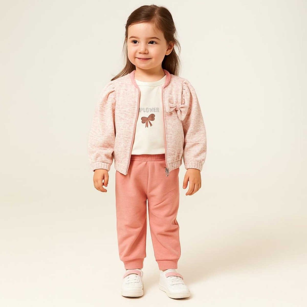 DONİNO USD 40852-KIZ 6/24 AY FİYONKLU HIRKA LI TAKIM