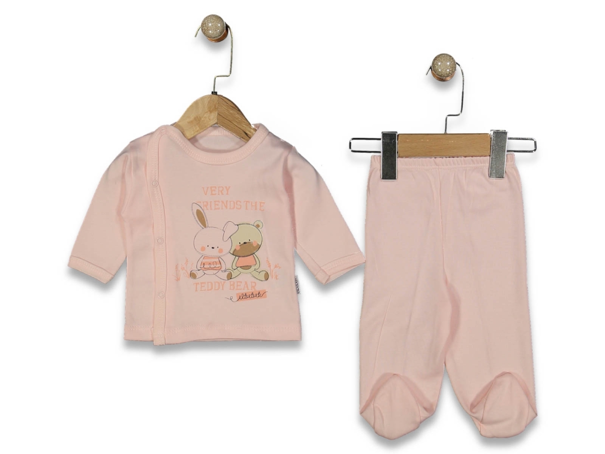 ELBEBEK 403-UNISEX 1/3 AY TAVŞAN AYI PAYİKLİ TAKIM