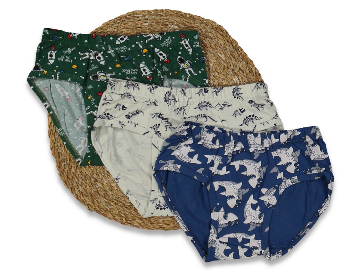 ERKEK 10/11 YAŞ DESENLİ SLİP