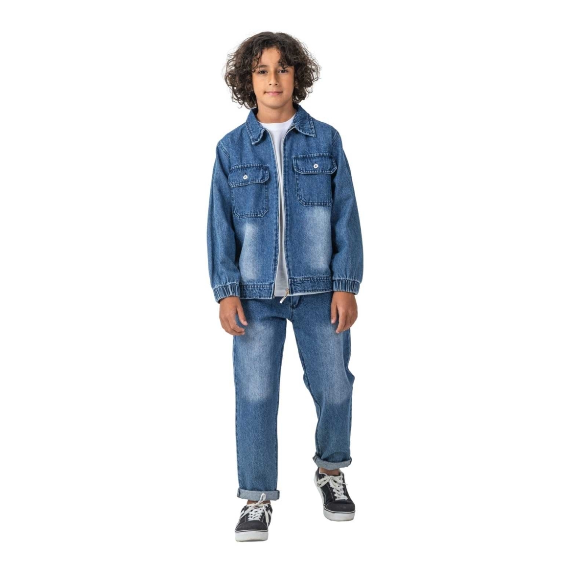 ERKEK 10/13 YAŞ KOT GÖMLEKLİ 3 LÜ TAKIM