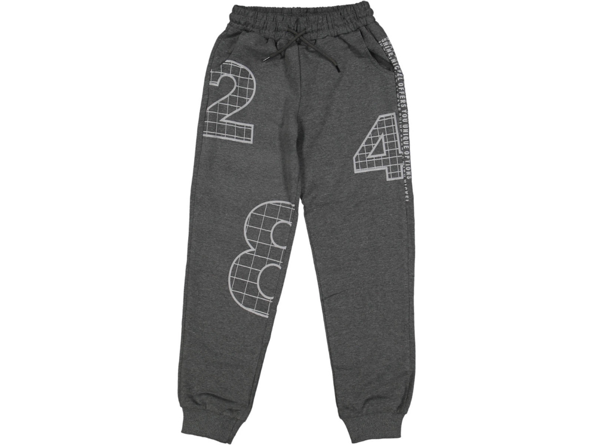 ERKEK 10/14 YAŞ RAKAM BASKILI EŞOFMAN ALTI 