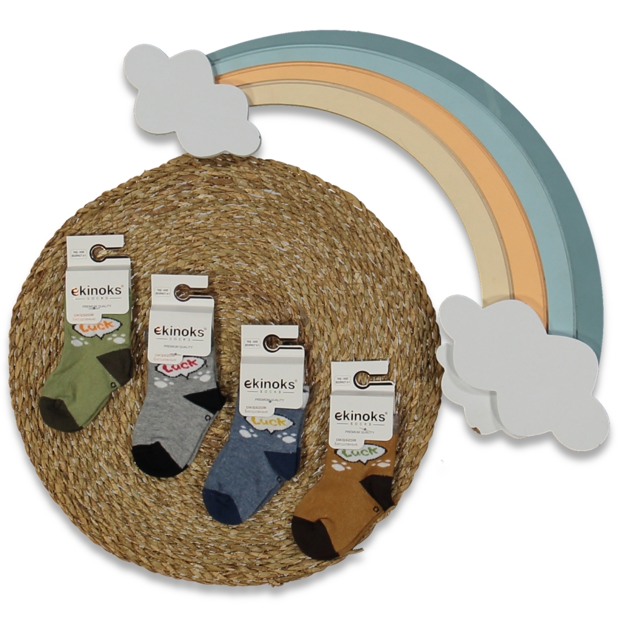 ERKEK 1/1 AY 12&#039;Lİ NEWTON DESEN ERKEK BEBE MEVSİML