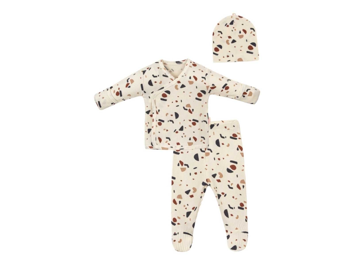 ERKEK 1/1 AY BASKILI 3LÜ SET