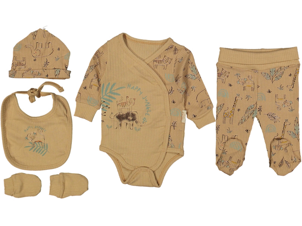 ERKEK 1/1 AY KANSAS 5Lİ ZIBIN SET