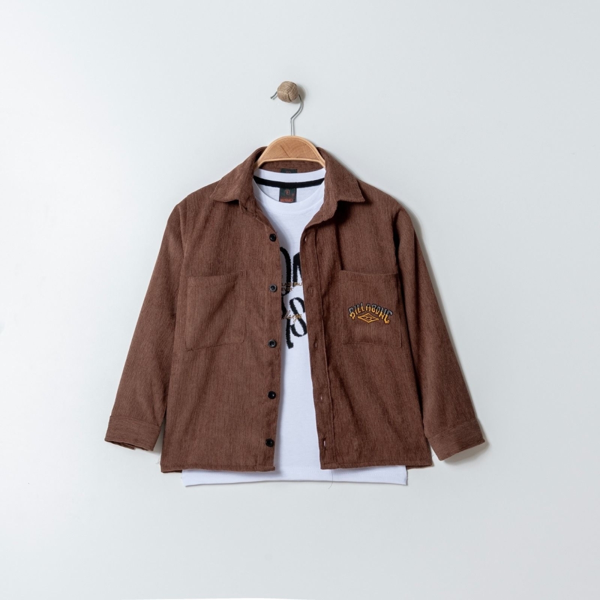 ERKEK 11/14 YAŞ BILL ABONC ÇOCUK İKİLİ GÖMLEK