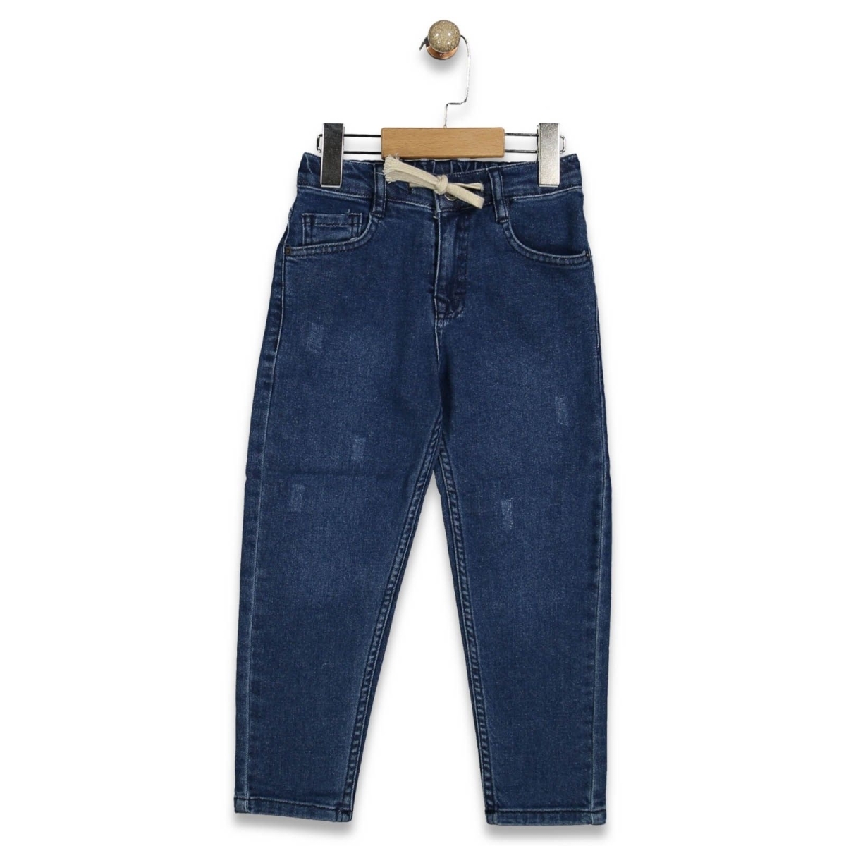 ERKEK 11/15 YAŞ KETEN BEL İP BAĞLAMALI PANTALON