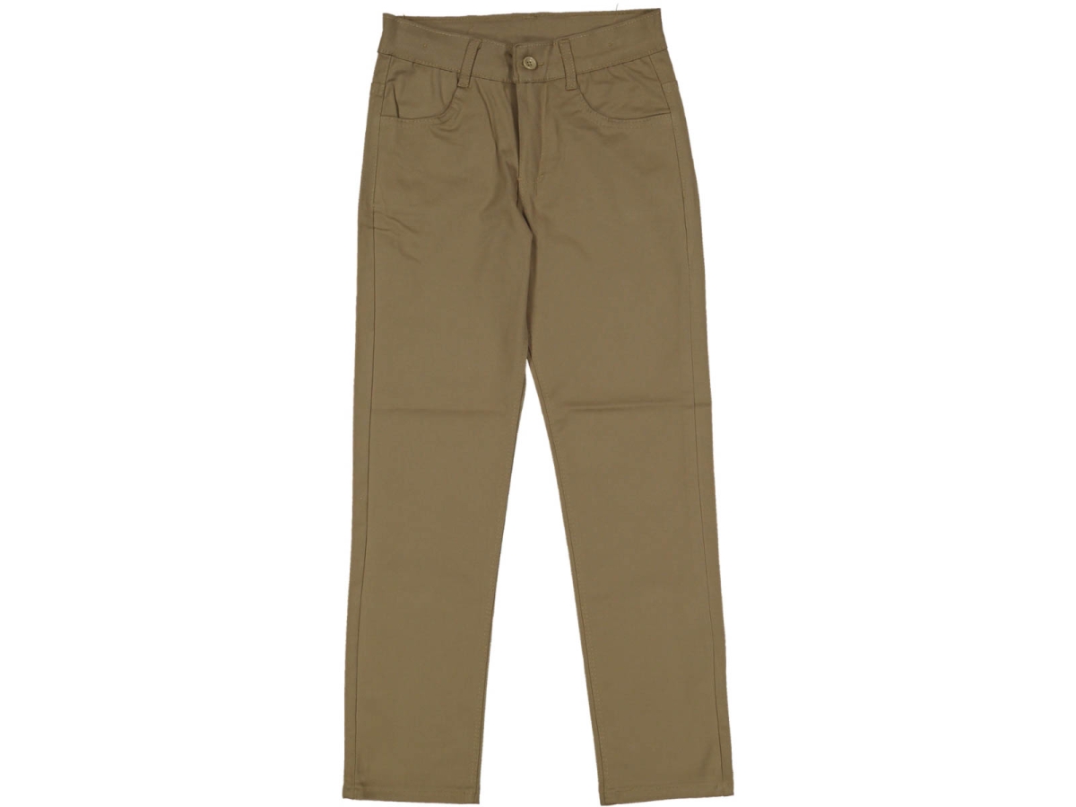 ERKEK 11/15 YAŞ KETEN BELİ AYARLI LASTİK KEMERLİ ORTAOKUL PANTOLONU