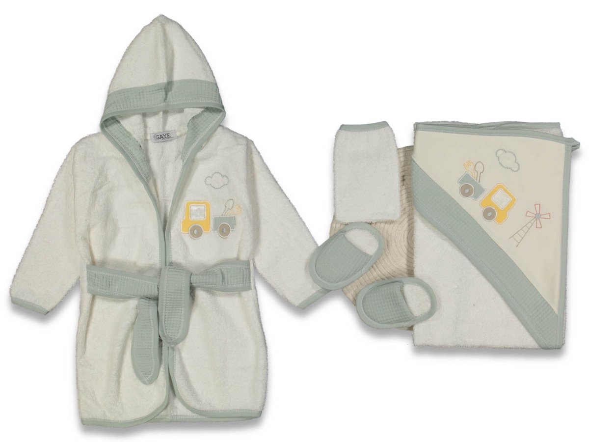 ERKEK 1/12 AY KAMYON  BORNOZ SET