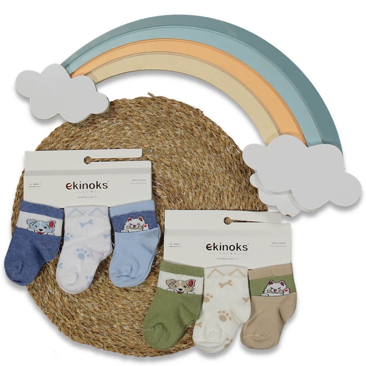 ERKEK 12/12 AY 12&#039;Lİ FETA VİKİ ERKEK BEBE MEVSİMLİ