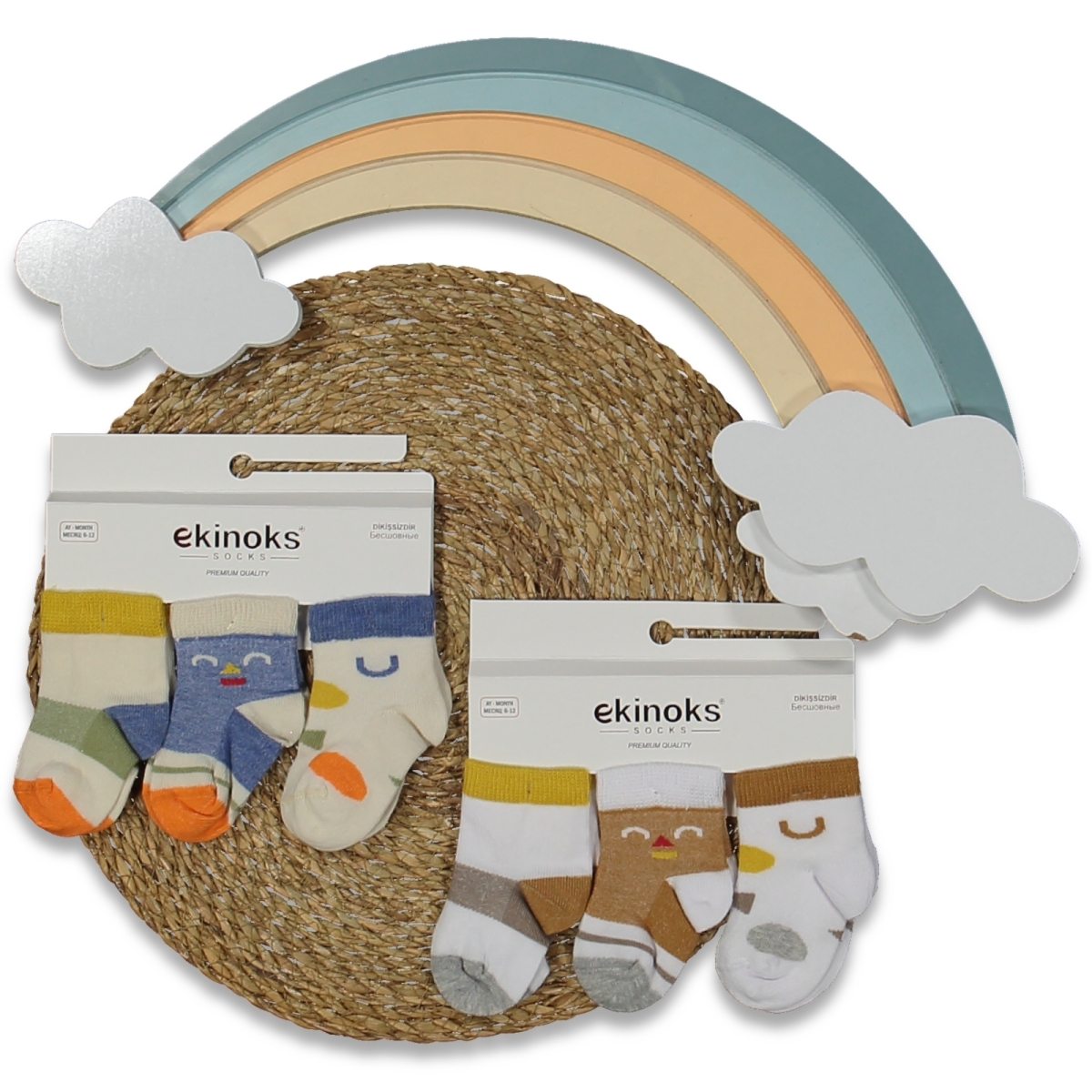 ERKEK 12/12 AY 12&#039;Lİ FORM DESEN ERKEK BEBE MEVSİML