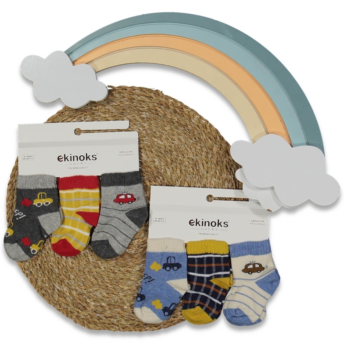 ERKEK 12/12 AY 12&#039;Lİ LİKESİ ERKEK BEBE MEVSİMLİK S