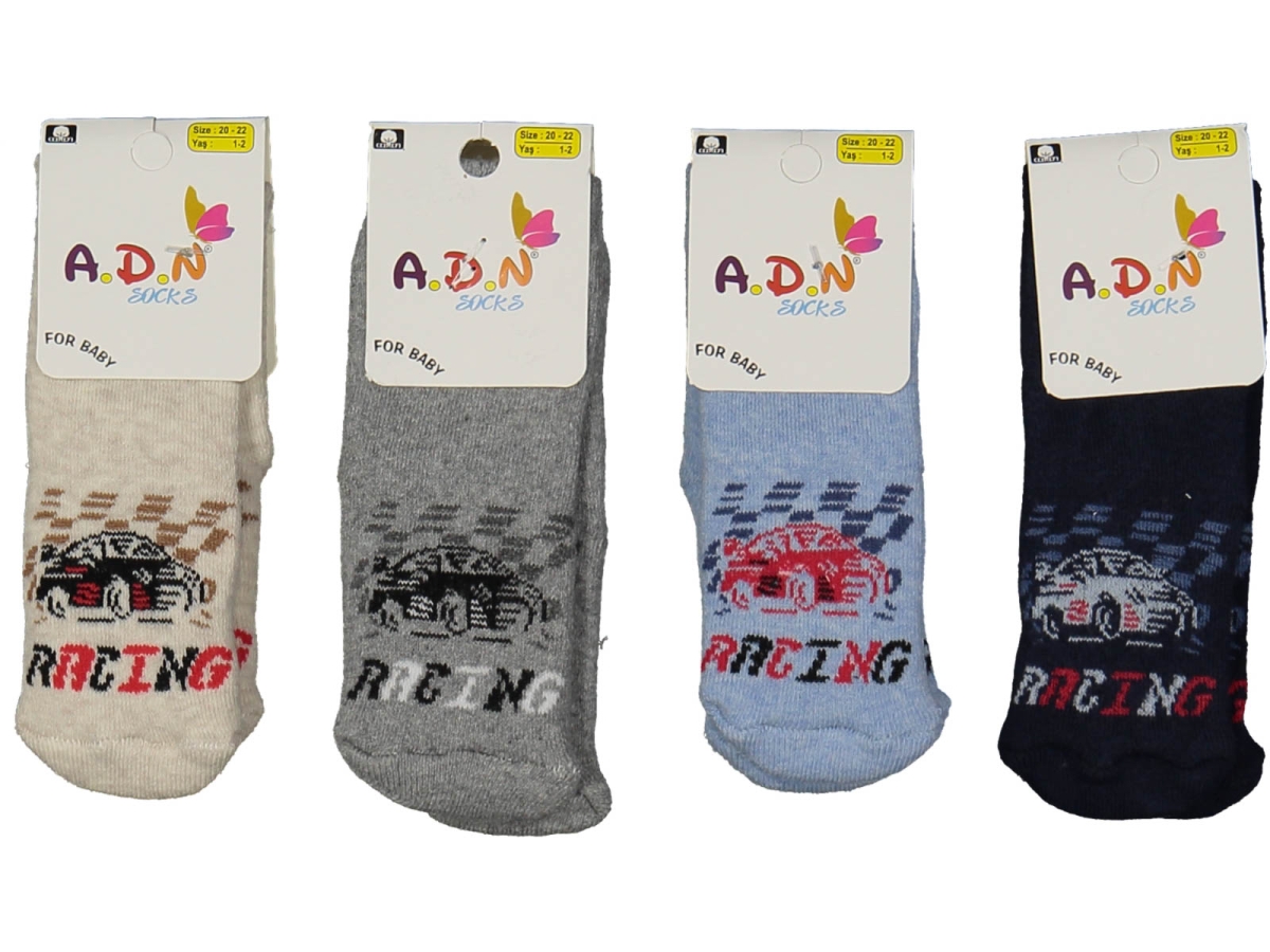 ERKEK 12/24 AY HAVLU TABAN ABS BASKILI ÇORAP