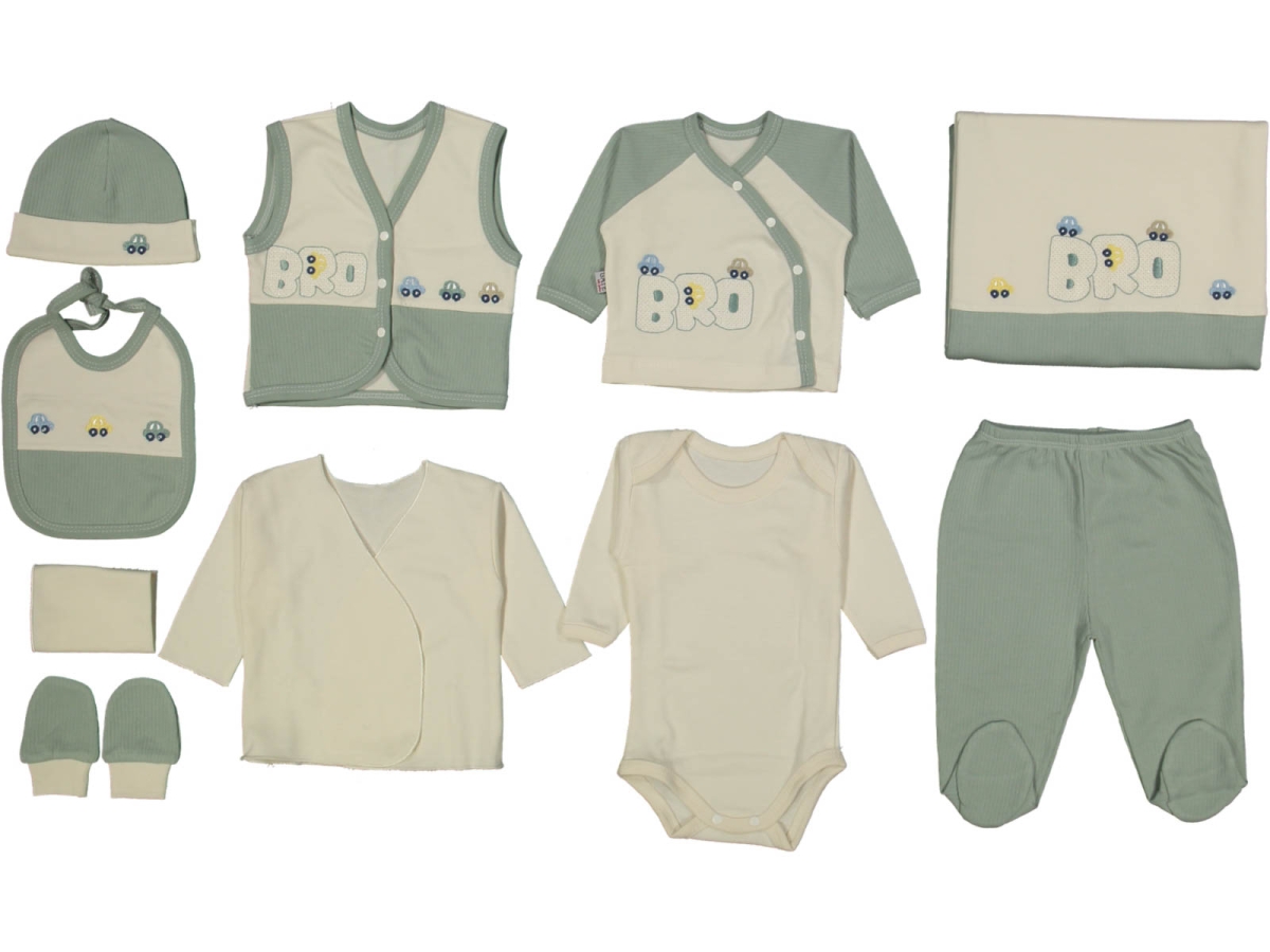 ERKEK 1/3 AY ARABALI 10LU ZIBIN SET