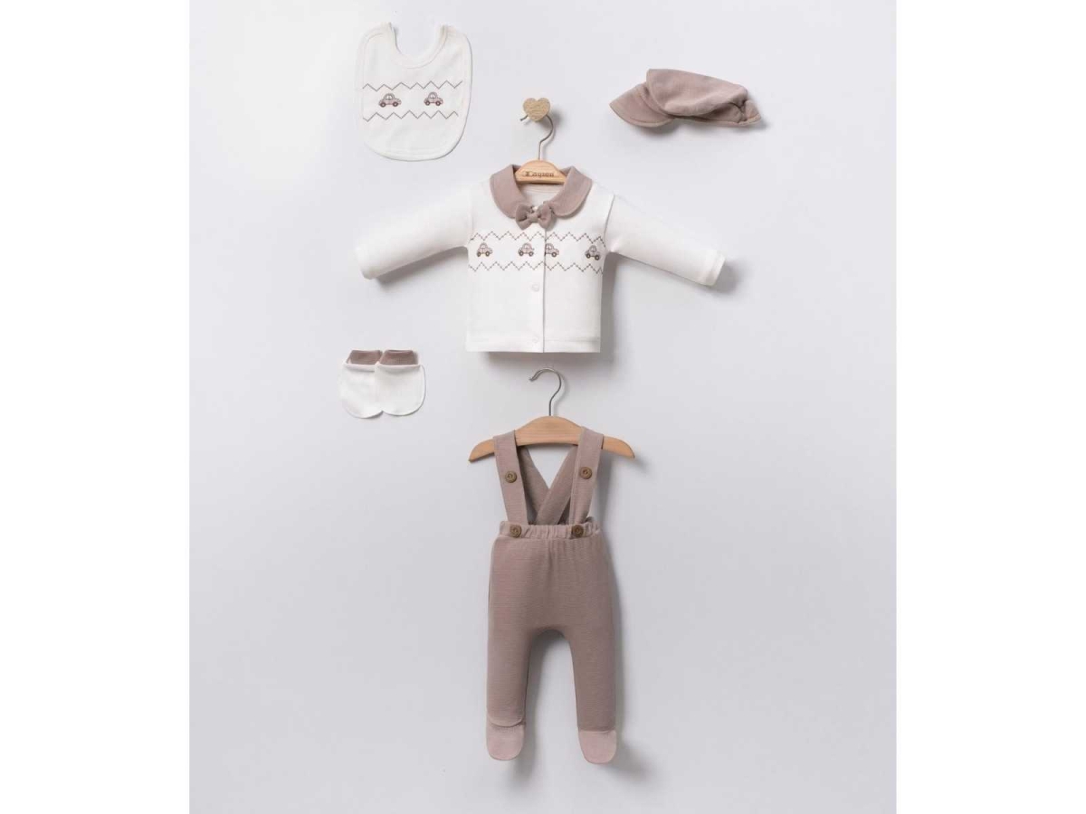 ERKEK 1/3 AY ARABALI 5Lİ ZIBIN SET