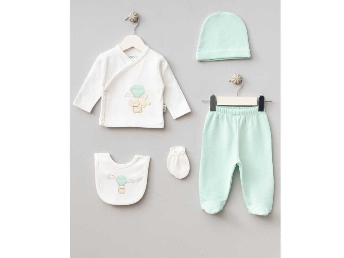 ERKEK 1/3 AY BALONLU TAVŞANLI 5 Lİ ZIBIN TAKIMI