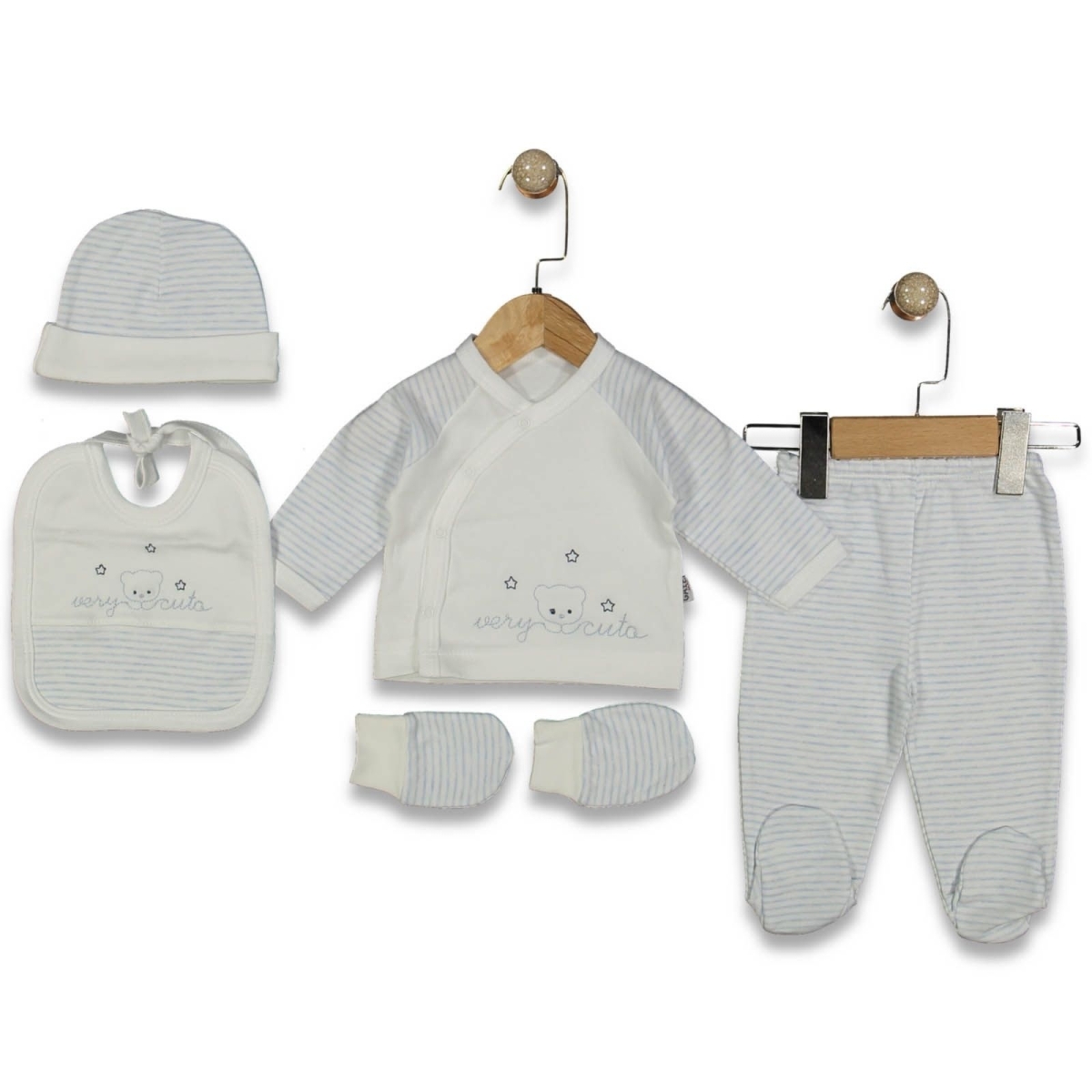 ERKEK 1/3 AY CUTE 5Lİ ZIBIN SET