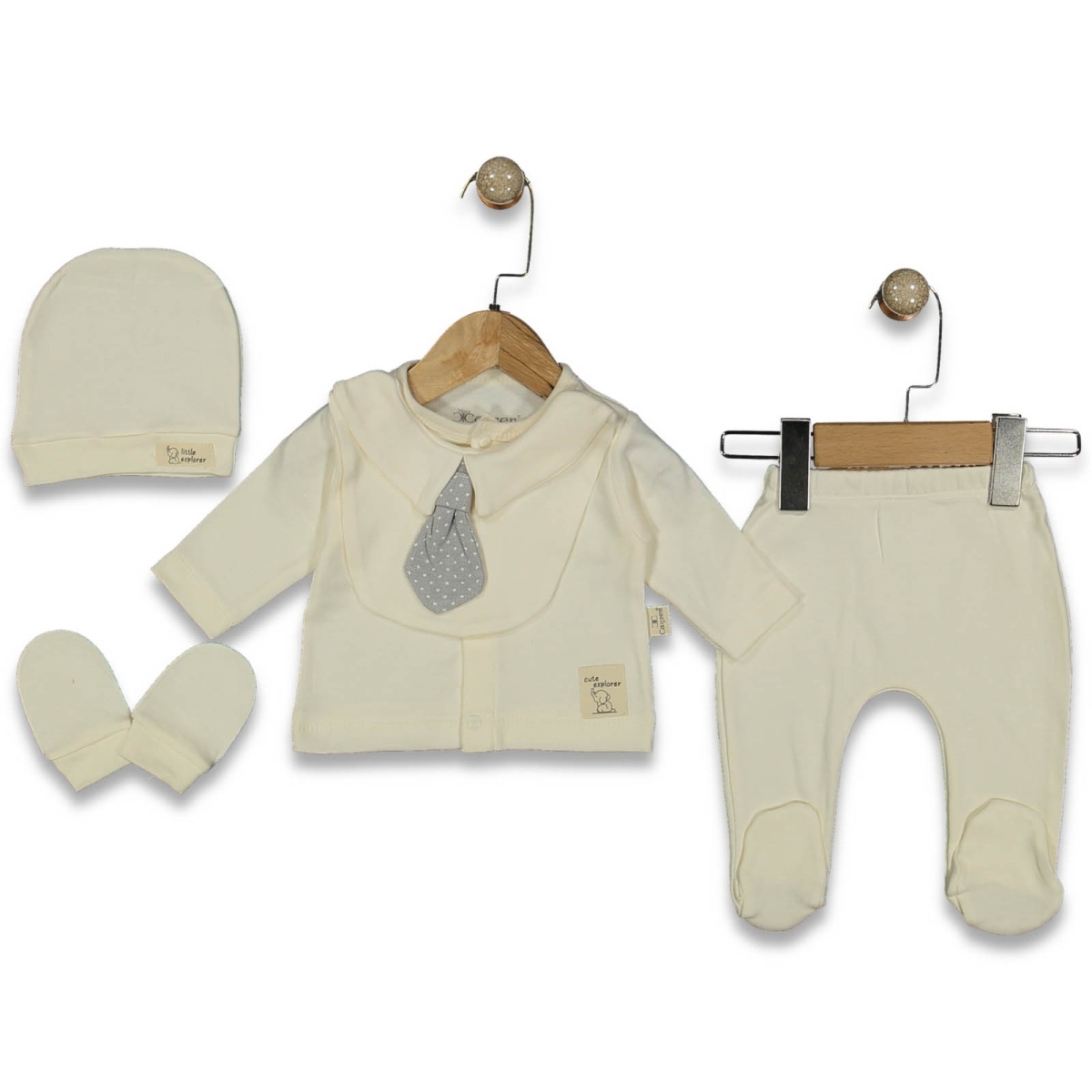 ERKEK 1/3 AY KRAVATLI ERKEK 5Lİ ZIBIN SETİ