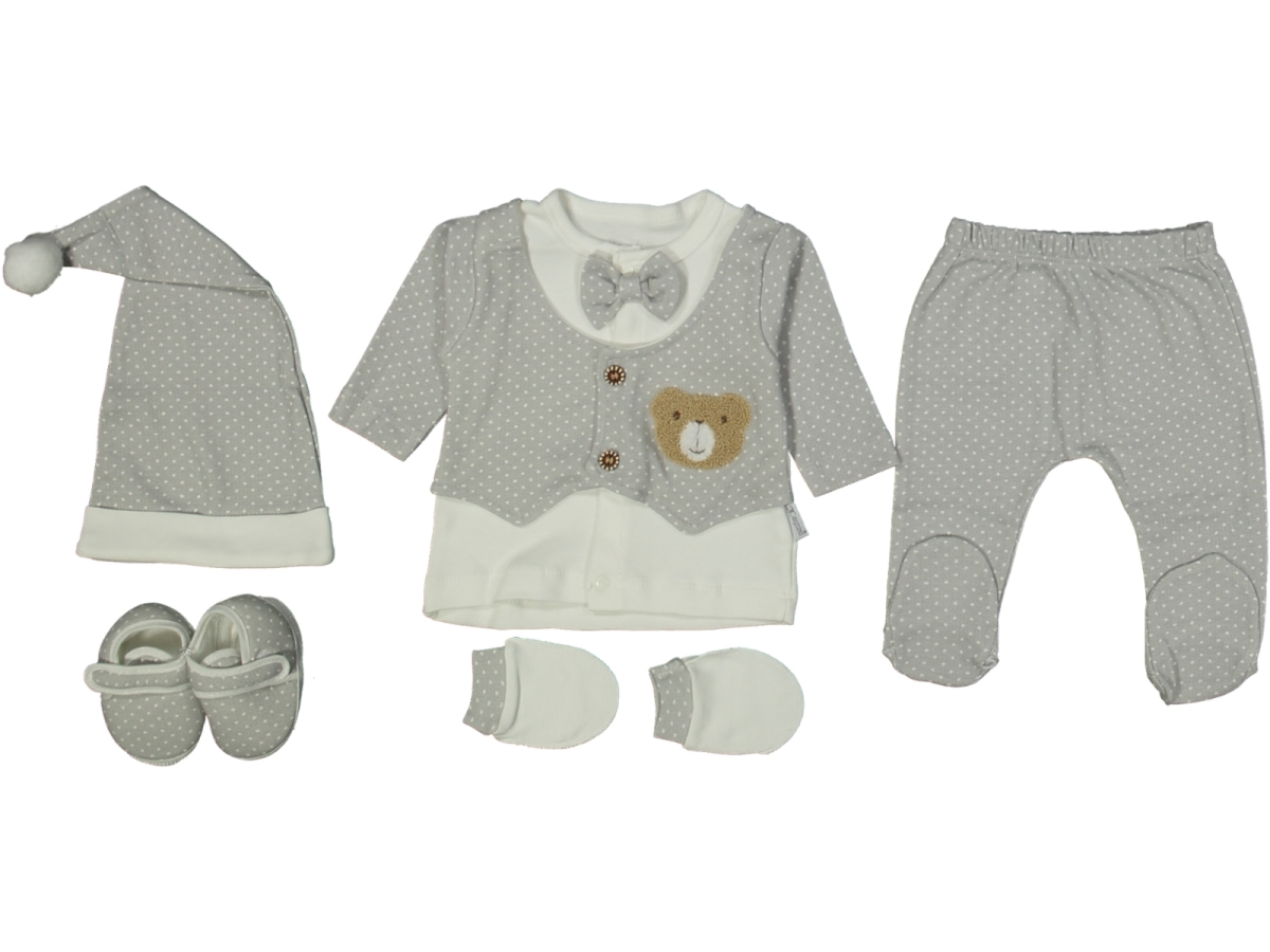 ERKEK 1/3 AY UYKUCU AYI KUTU 5Lİ SET