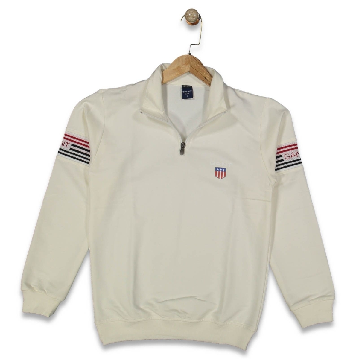 ERKEK 13/16 YAŞ GANT FERMUARLI KAZAK