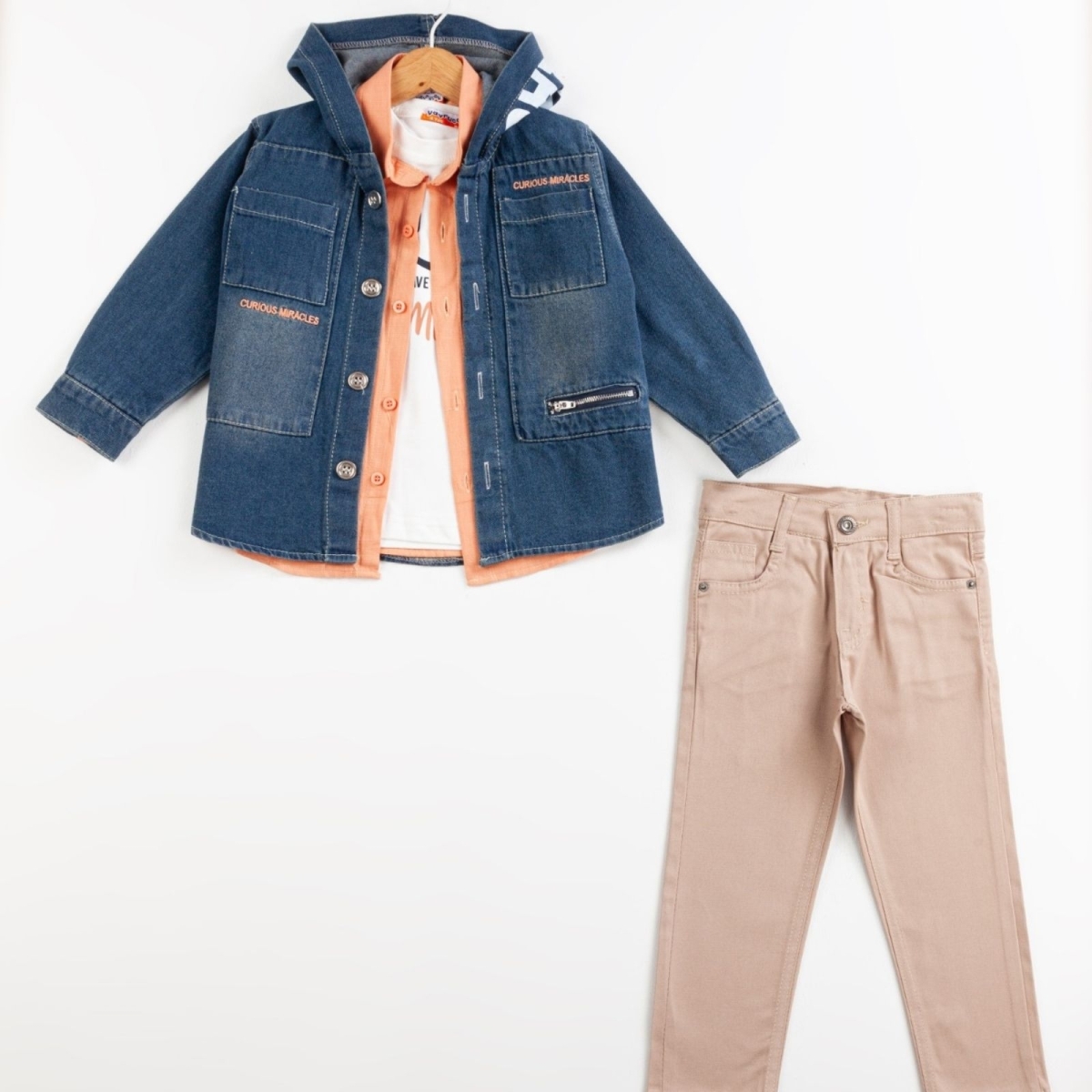 ERKEK 1/4 YAŞ CURIOUS MIRACLES MEVSİMLİK 4 LÜ TAKI