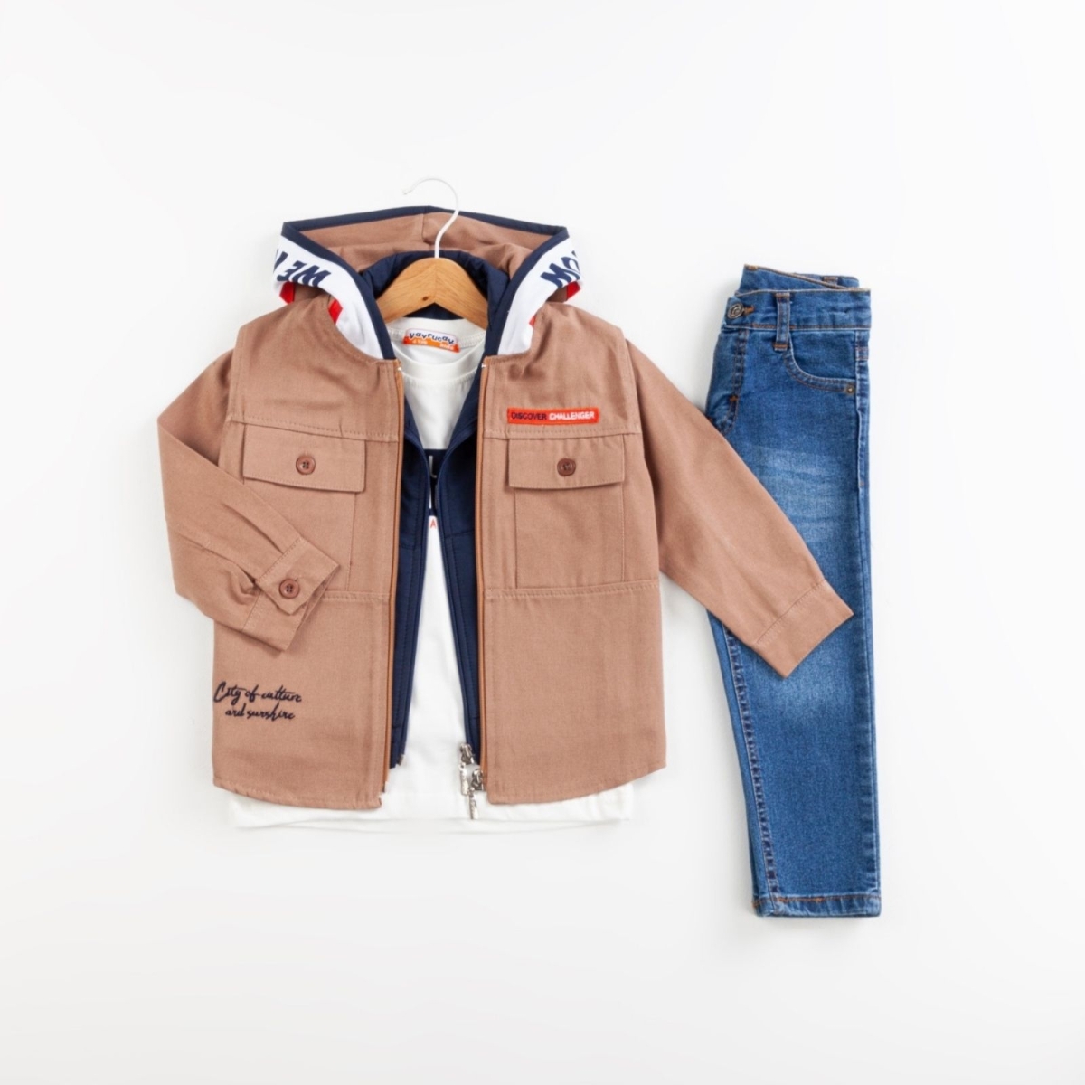 ERKEK 1/4 YAŞ DISCOVER CHALLENGER MEVSİMLİK 4 LÜ T