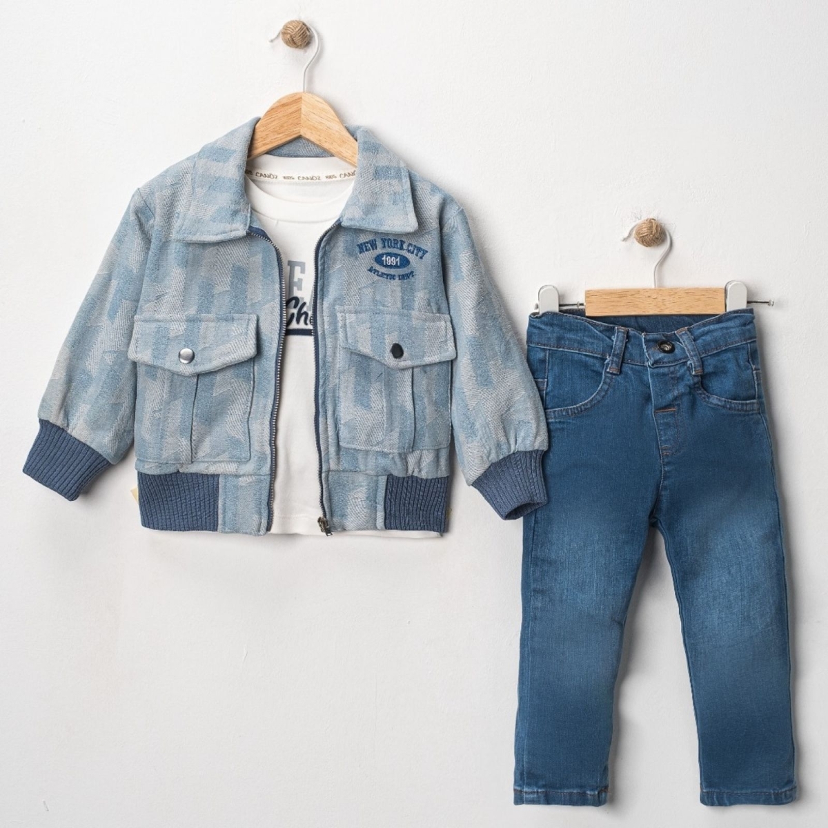 ERKEK 1/4 YAŞ KOT 3 LÜ TAKIM