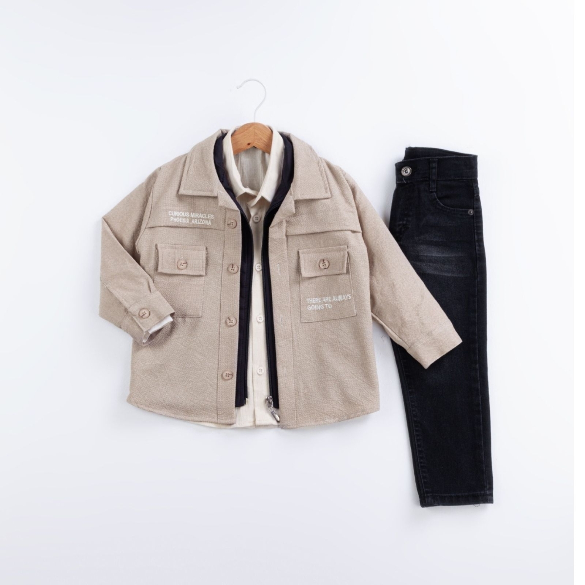 ERKEK 1/4 YAŞ THERE ARE ALWAYS NAKIŞLI 4 LÜ TAKIM