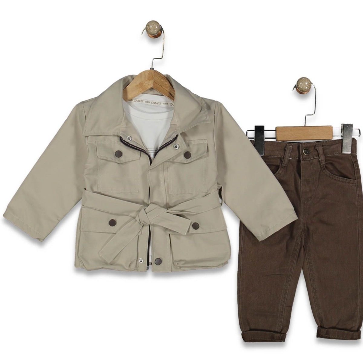 ERKEK 1/4 YAŞ TRENÇKOT 3 LÜ TAKIM