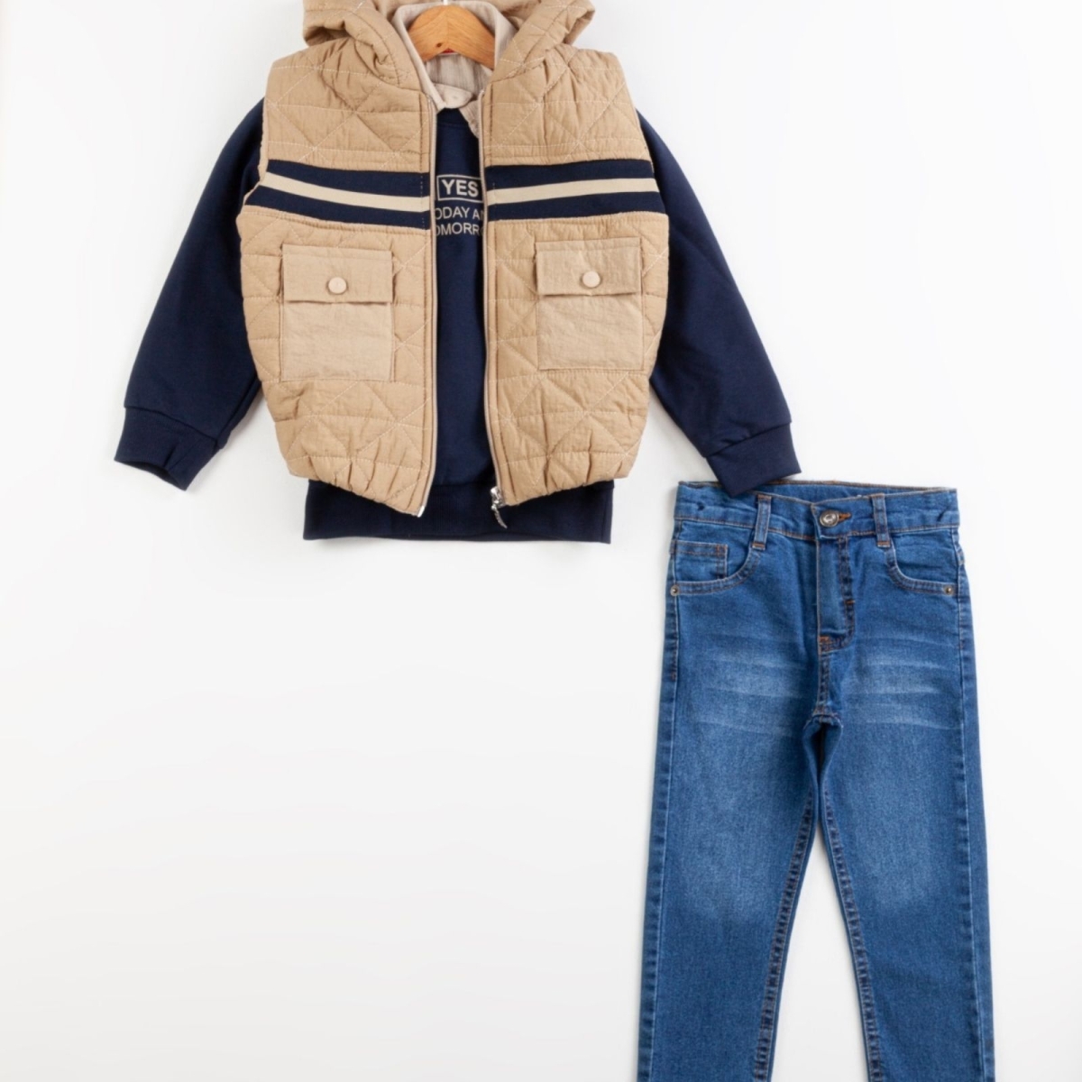 ERKEK 1/4 YAŞ YES TODAY MEVSİMLİK 4 LÜ TAKIM