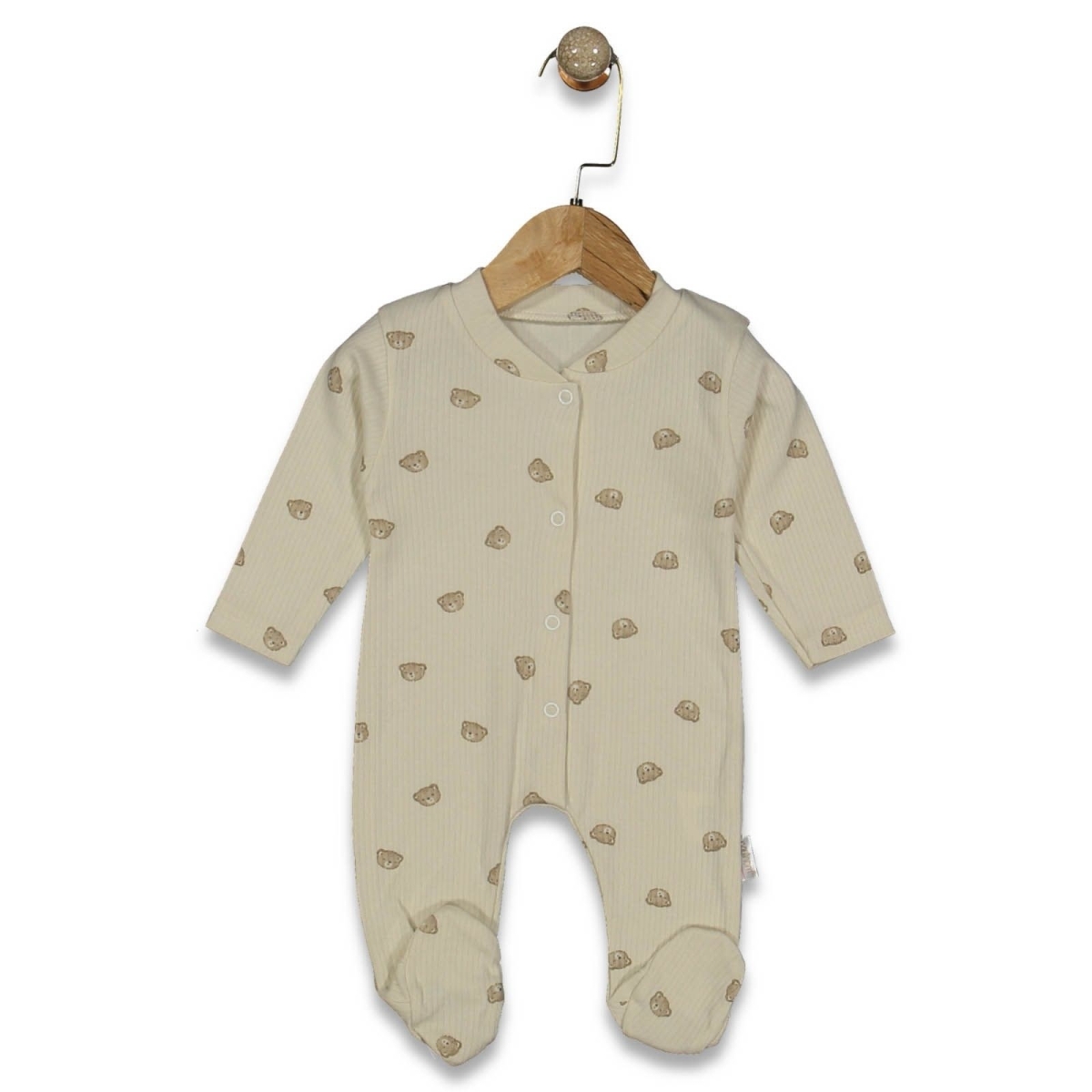 ERKEK 1/6 AY MİNİK AYICIK PATİKLİ TULUM