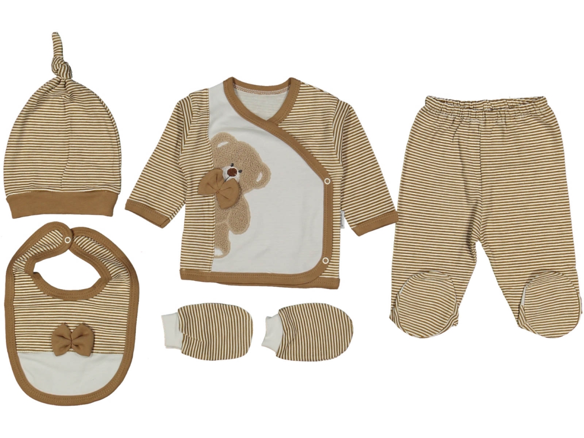 ERKEK 1/6 AY SÜZENE AYILI 5Lİ ZIBIN SET