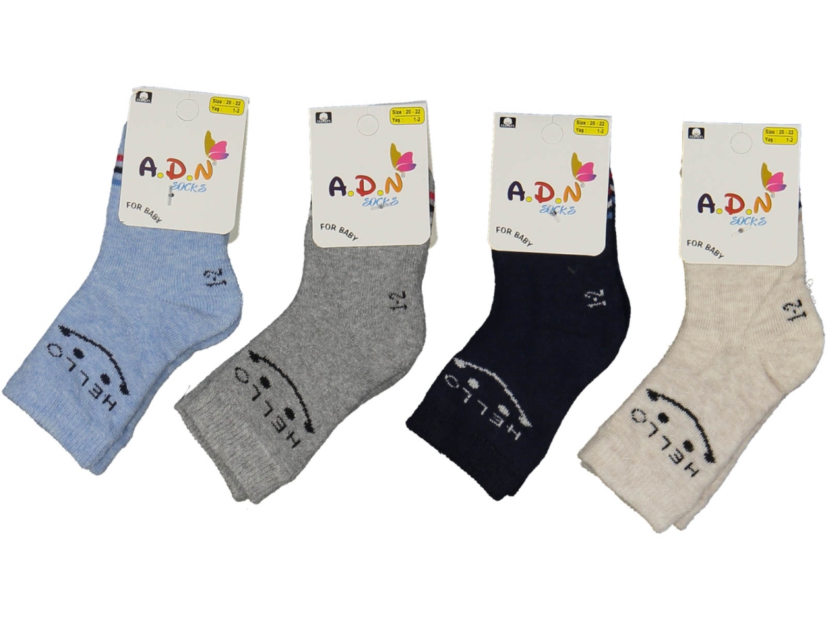 ERKEK 18/24 AY HAVLU SOKET ÇORAP