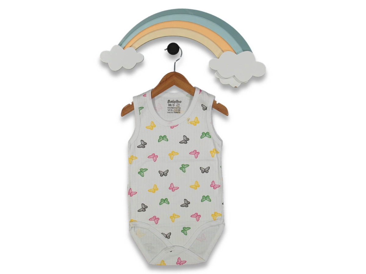 ERKEK 1/9 AY RAPORLU KELEBEK BASKILI KOLSUZ BADI